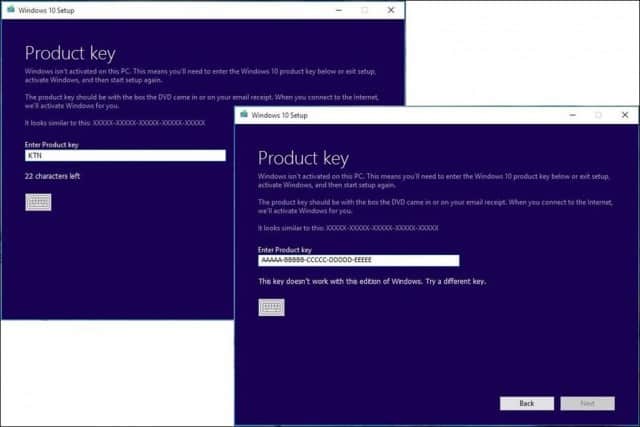 Windows 7 key not activating